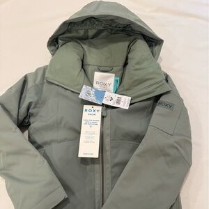 Roxy Meade Snow Jacket in Sage